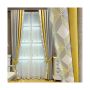 Luxury Geometric Printed Seamless Window Curtain  for Living Room/