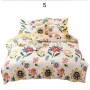 Cheap bedding set full size, dark blue 100% cotton bedding set #