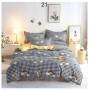 Cheap bedding set full size, dark blue 100% cotton bedding set #