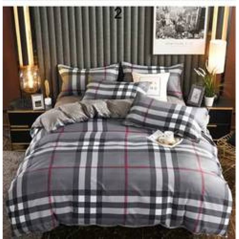 Cheap bedding set full size, dark blue 100% cotton bedding set #