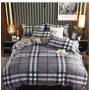 Cheap bedding set full size, dark blue 100% cotton bedding set #