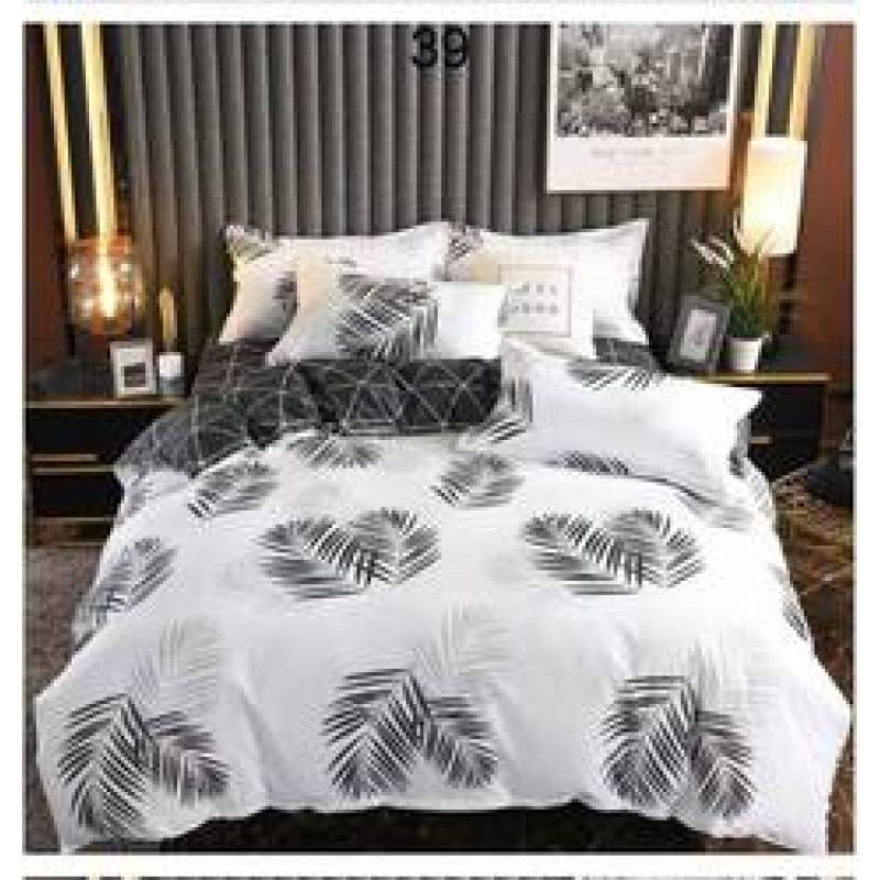Cheap bedding set full size, dark blue 100% cotton bedding set #