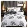 Cheap bedding set full size, dark blue 100% cotton bedding set #