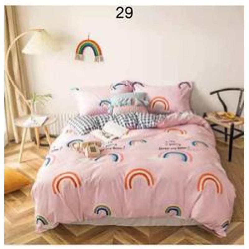 Cheap bedding set full size, dark blue 100% cotton bedding set #