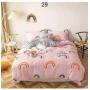 Cheap bedding set full size, dark blue 100% cotton bedding set #