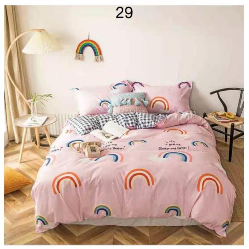 Cheap bedding set full size, dark blue 100% cotton bedding set #