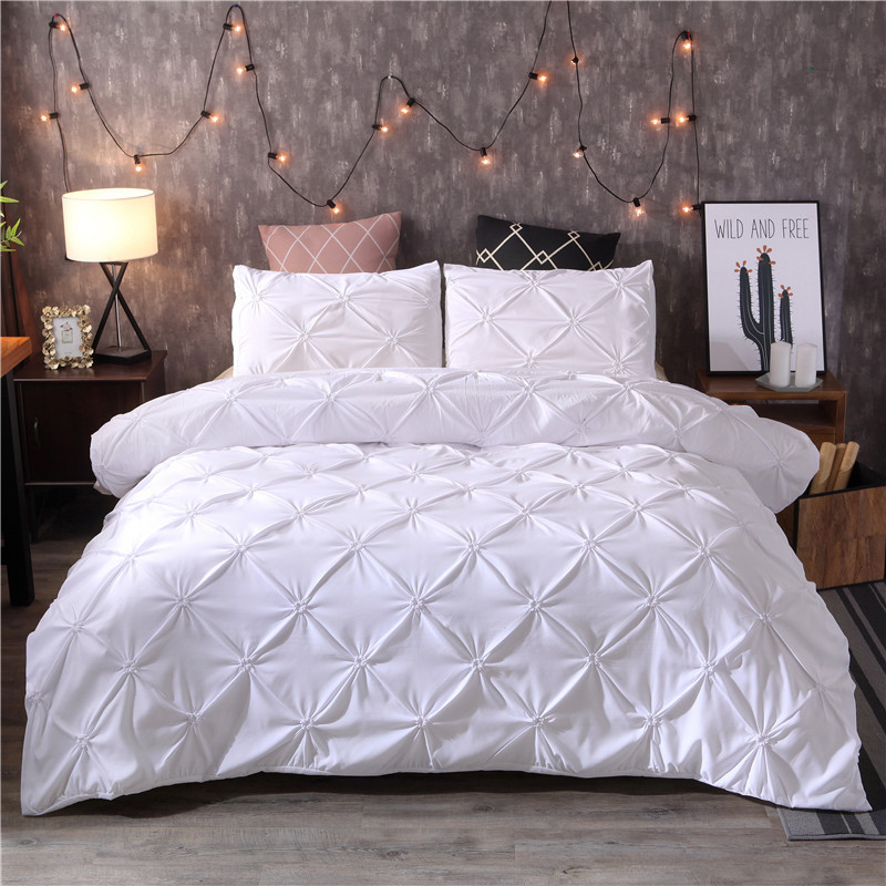 Home Queen Size Bedding Comforter Sets, Wholesale Polyester Bedding Sheet Set/
