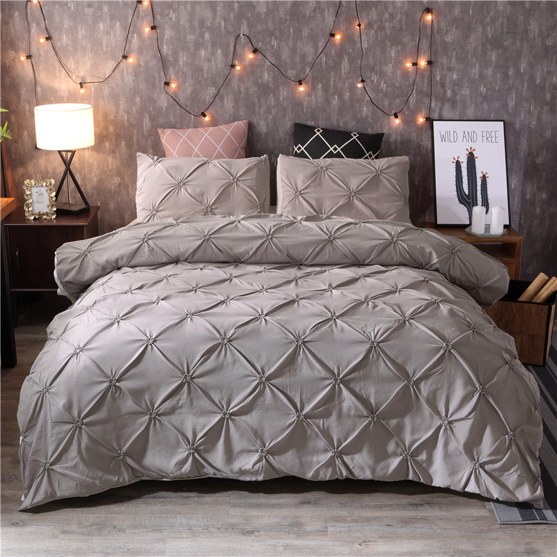 Home Queen Size Bedding Comforter Sets, Wholesale Polyester Bedding Sheet Set/