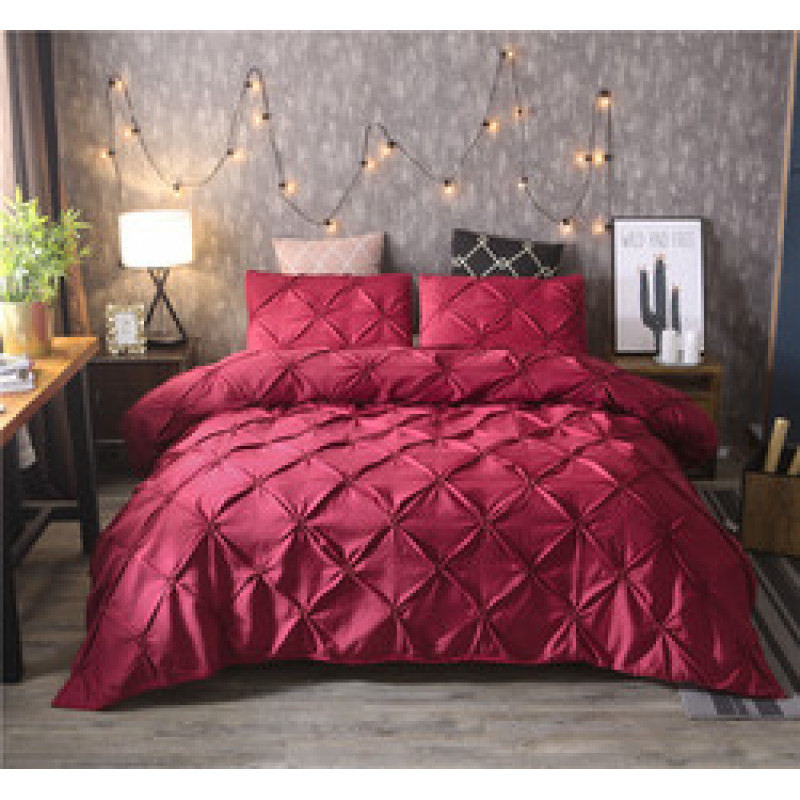 Home Queen Size Bedding Comforter Sets, Wholesale Polyester Bedding Sheet Set/