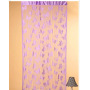 Cheap Jacquard Fabric Sheer , Home Decor Indoor Lace  Bedroom Curtain/