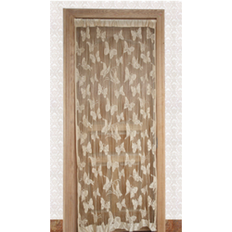 Cheap Jacquard Fabric Sheer , Home Decor Indoor Lace  Bedroom Curtain/