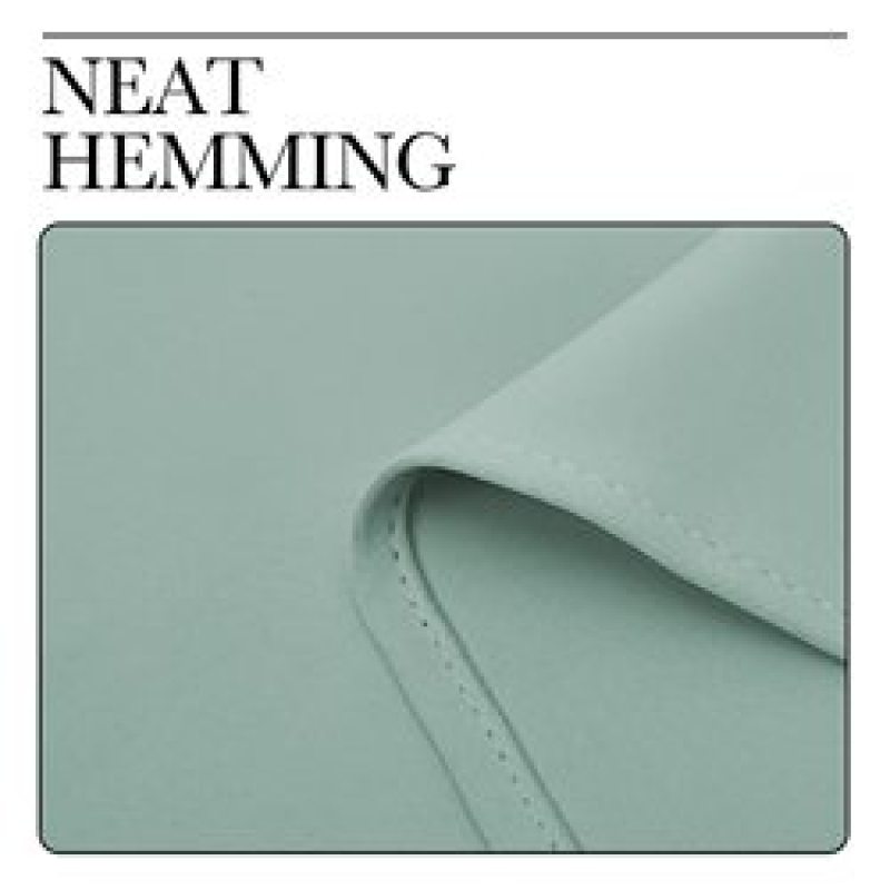 Wholesale curtains modern blackout linen fabrics coating blackout fabric for curtain blackout portable curtain  & Drapes