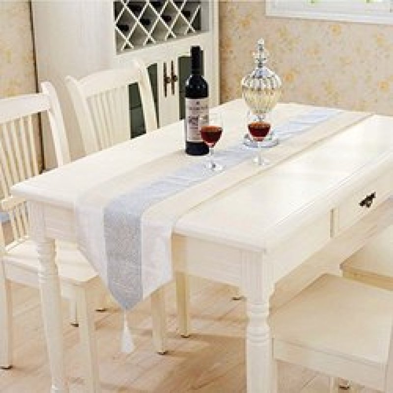 Hot Selling European Market Design Rectangle Luxus Samt stilvolle atmosphare Table Runner For Wedding Party