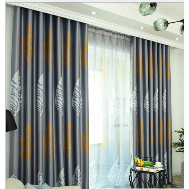 China Luxury Curtains Designs Guangzhou Curtains Printed, Mayorista Fire Resistant Printed Fabric Blackout Curtain Prices%
