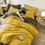 Bedsheets Bad Sheet Cotto/ 100% Cotton Bedding Sets, 4 Pcs Adult 40 Modern Bedspread & Coverlet Sets 130 * 70 YK