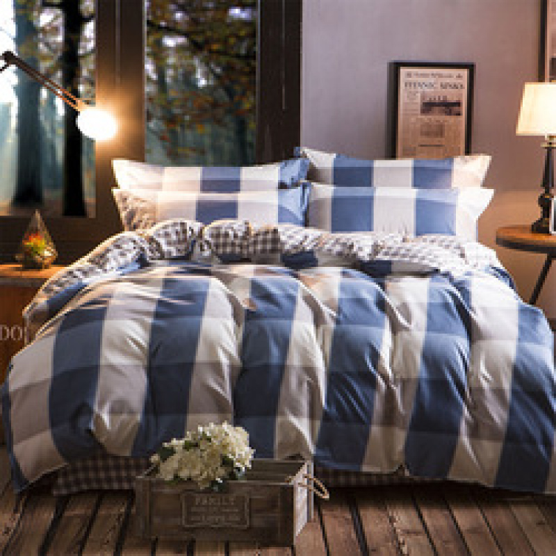 4 Pcs Bedsheets Bedding+Set, Custom Home Bedding Sets Queen Comforter/
