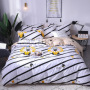 4 Pcs Bedsheets Bedding+Set, Custom Home Bedding Sets Queen Comforter/