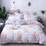 4 Pcs Bedsheets Bedding+Set, Custom Home Bedding Sets Queen Comforter/
