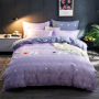 4 Pcs Bedsheets Bedding+Set, Custom Home Bedding Sets Queen Comforter/