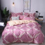 4 Pcs Bedsheets Bedding+Set, Custom Home Bedding Sets Queen Comforter/