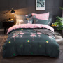 4 Pcs Bedsheets Bedding+Set, Custom Home Bedding Sets Queen Comforter/