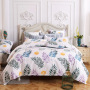 4 Pcs Bedsheets Bedding+Set, Custom Home Bedding Sets Queen Comforter/
