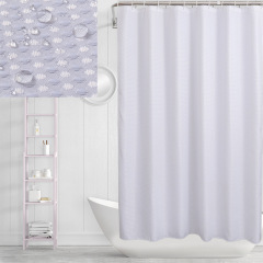 Bath Waffle Shower Curtain, Heavy Duty Fabric Shower Curtains with Waffle Weave Bathroom Shower Curtains 72x72 inches#