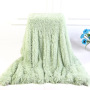 Super Soft Fuzzy Fur Faux Elegant Cozy With Fluffy Throw Blanket Bed Sofa Bedspread Long Shaggy Soft Warm Bedding Sheet Large