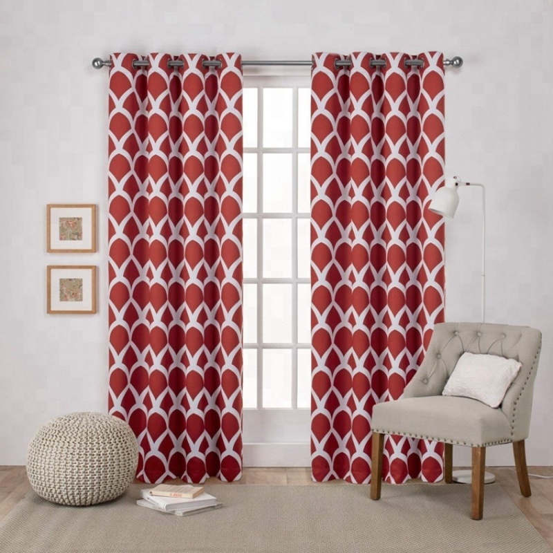 free sample new design valance curtains for the living room