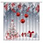 Amazon Bathroom 3D Designer Shower Curtains, Sample 180*200 Christmas Shower Curtain#