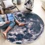 Cartoon round carpet Bohemian style study room living room coffee table bedroom floor mats
