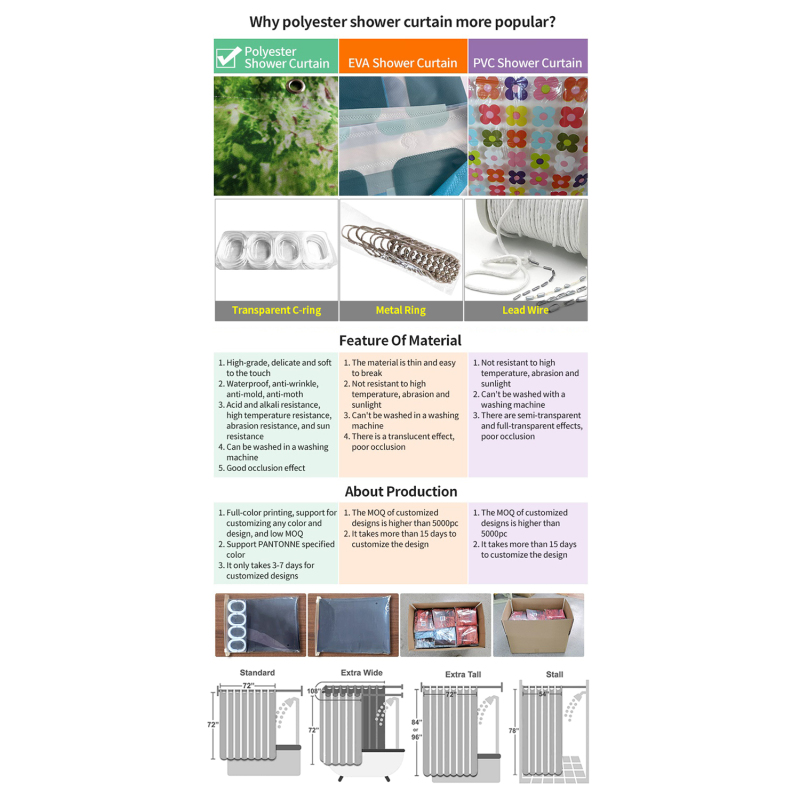 Black and White Gray Grid Shower Curtain Set with Hooks Unique Bath Accessories Waterproof Polyester Fabric Bathroom Decor