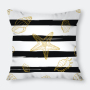 Home Goods Ocean Theme Starfish Conch Decorative Cushion Cover, 100%Polyester Square Sofa Room Office Seat 45x45cm Pillowcase/