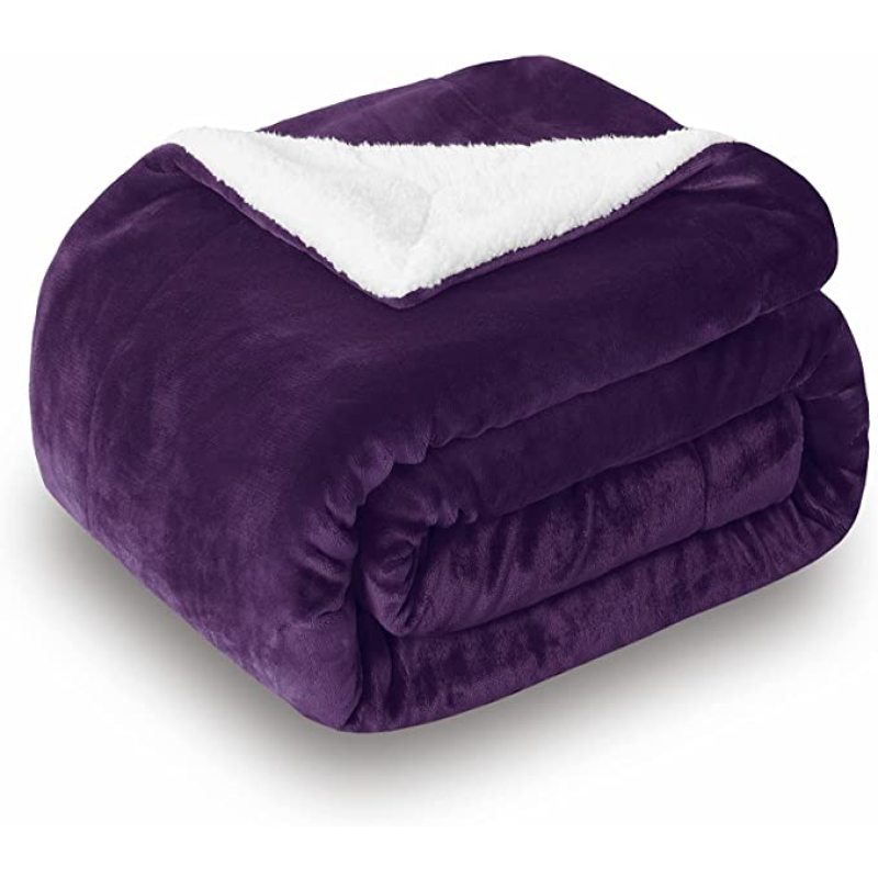 Soft Warm Coral Fleece Blanket Flannel Plush Throw Blankets On Sofa Bed Travel Light Thin Mechanical Wash Solid Color Bedspread