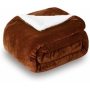 Soft Warm Coral Fleece Blanket Flannel Plush Throw Blankets On Sofa Bed Travel Light Thin Mechanical Wash Solid Color Bedspread