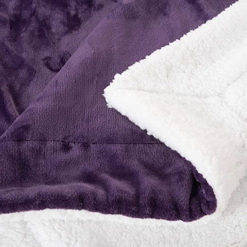 Soft Warm Coral Fleece Blanket Flannel Plush Throw Blankets On Sofa Bed Travel Light Thin Mechanical Wash Solid Color Bedspread