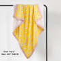 Double Layer Swaddle Newborn Baby Blanket, Customised Polar Bear Lightweight Best Gift Shower Baby Blanket/