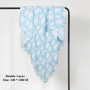 Double Layer Swaddle Newborn Baby Blanket, Customised Polar Bear Lightweight Best Gift Shower Baby Blanket/