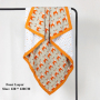 Double Layer Swaddle Newborn Baby Blanket, Customised Polar Bear Lightweight Best Gift Shower Baby Blanket/