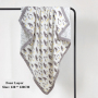 Double Layer Swaddle Newborn Baby Blanket, Customised Polar Bear Lightweight Best Gift Shower Baby Blanket/