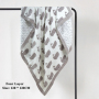 Double Layer Swaddle Newborn Baby Blanket, Customised Polar Bear Lightweight Best Gift Shower Baby Blanket/