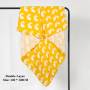 Double Layer Swaddle Newborn Baby Blanket, Customised Polar Bear Lightweight Best Gift Shower Baby Blanket/
