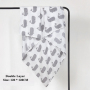 Double Layer Swaddle Newborn Baby Blanket, Customised Polar Bear Lightweight Best Gift Shower Baby Blanket/