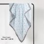 Double Layer Swaddle Newborn Baby Blanket, Customised Polar Bear Lightweight Best Gift Shower Baby Blanket/