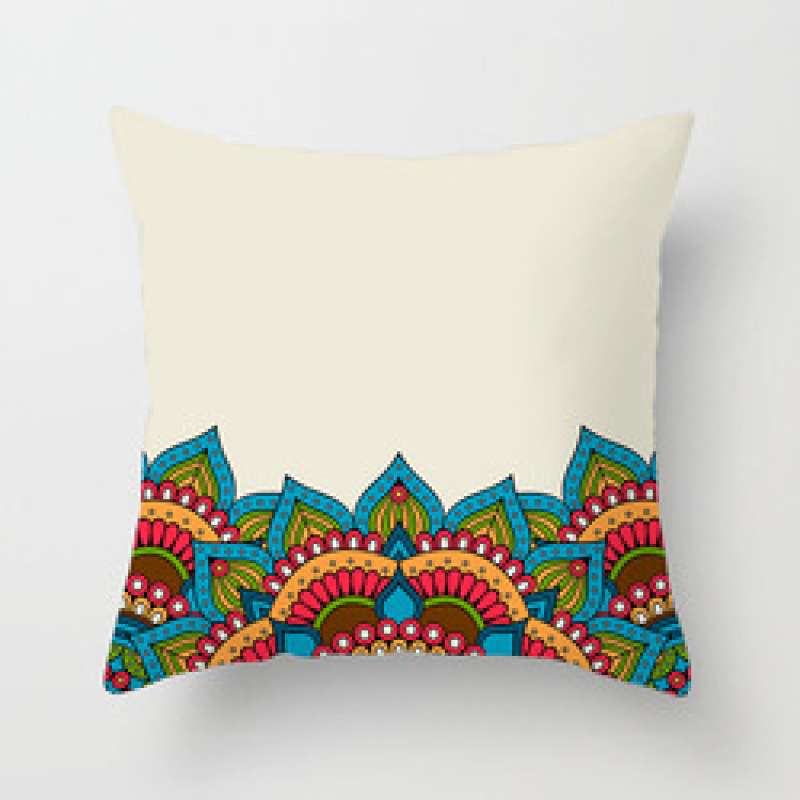 Bohemia Print Cushion Cover Fabric Hand Woven Pillow Covers, New Design Arabic Cushion Cover/