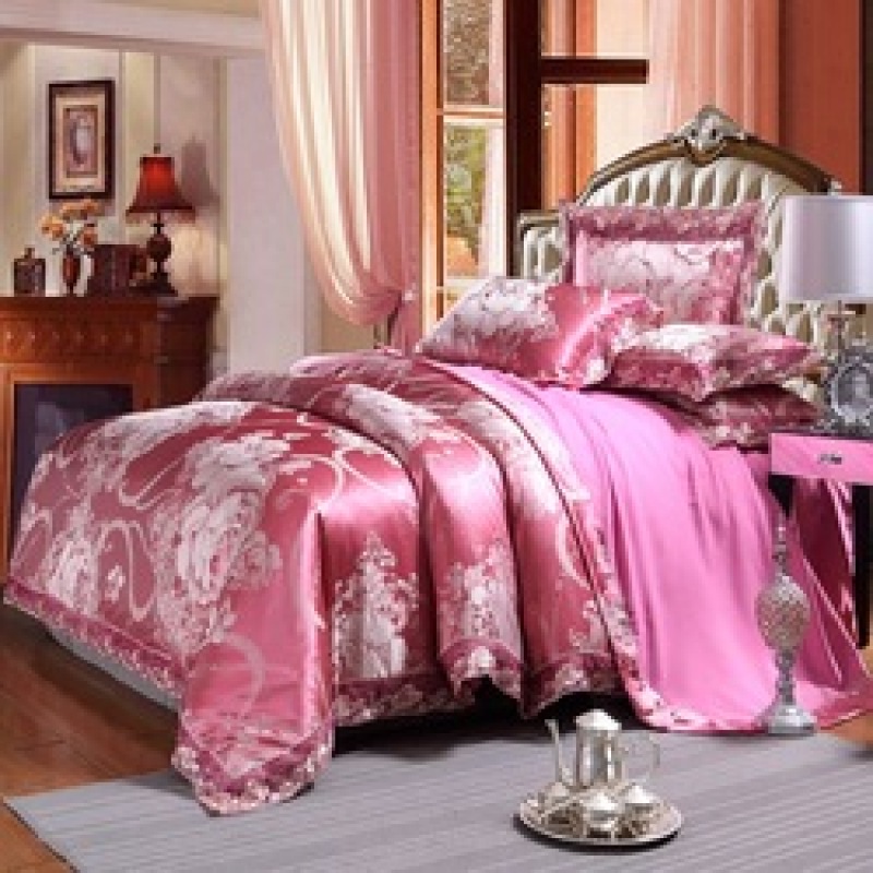 Classic Home Comforter Set,Luxury Embroidery Bed Sheet Set#