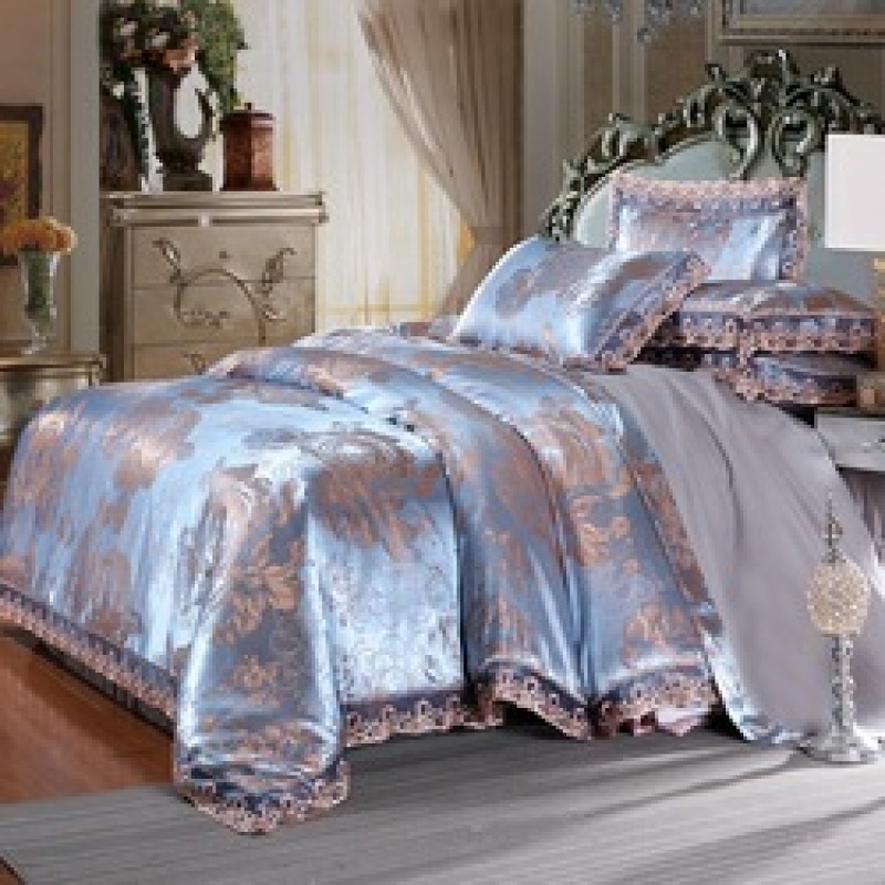 Classic Home Comforter Set,Luxury Embroidery Bed Sheet Set#