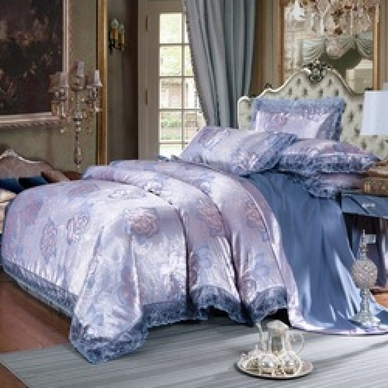 Classic Home Comforter Set,Luxury Embroidery Bed Sheet Set#
