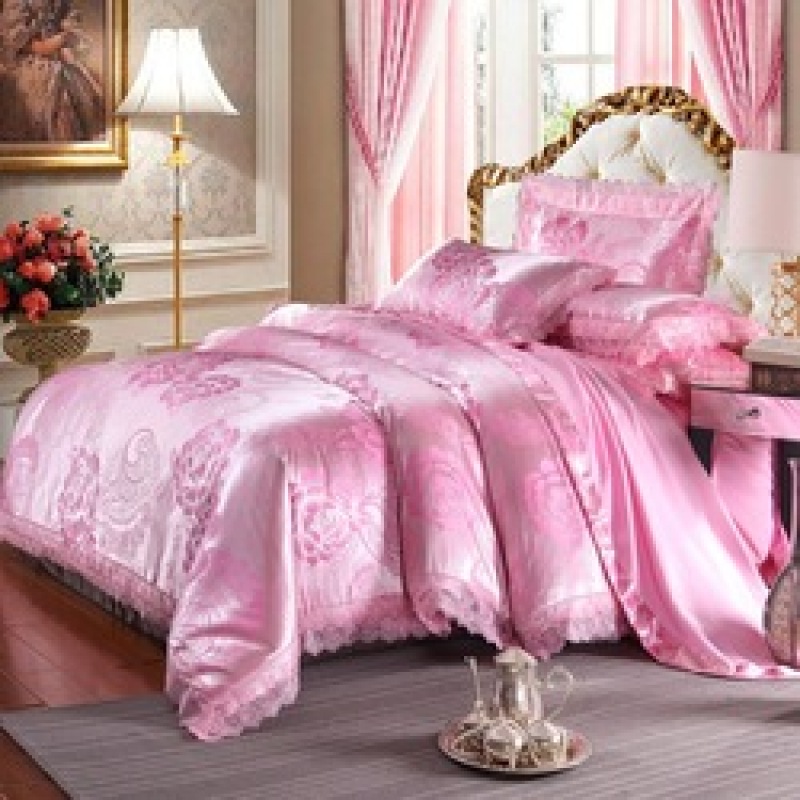 Classic Home Comforter Set,Luxury Embroidery Bed Sheet Set#