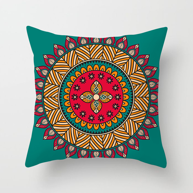 Bohemia Plain Cushion Cover Digital Print,Cojines Decorative Home Sofa Large Cushion Cover/